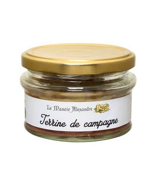 Lantlig terrin från Manoir Alexandre – 100g fransk delikatess med fläsklever och Armagnac