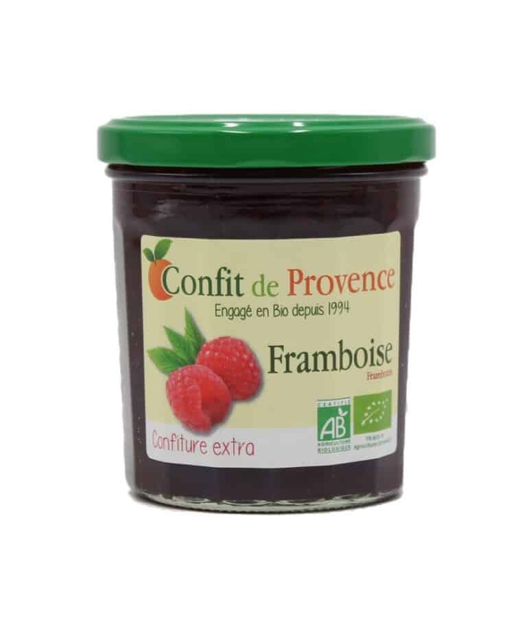 Njut av den söta smaken av ekologisk hallonsylt från Provence. Denna extra sylt är perfekt för frukost eller som tillbehör till dina favoriträtter.