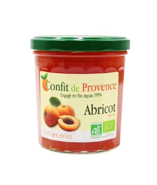 Njut av den läckra smaken av ekologisk aprikossylt från Provence. Denna extra sylt är perfekt för att förgylla frukost eller som ett sött tillbehör i dina favoriträtter.