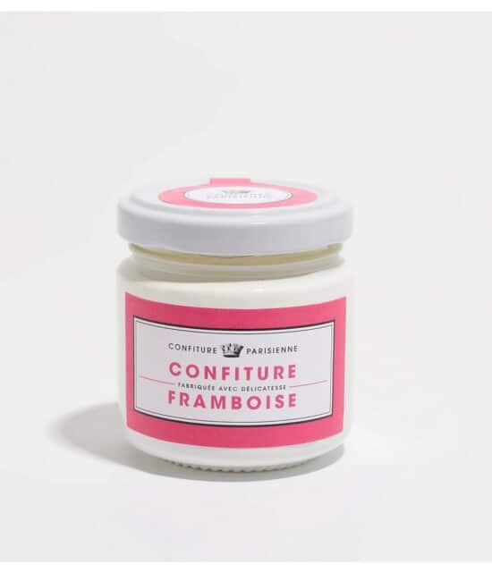Vit burk Confiture Parisienne Hallon (Framboise) 100g.